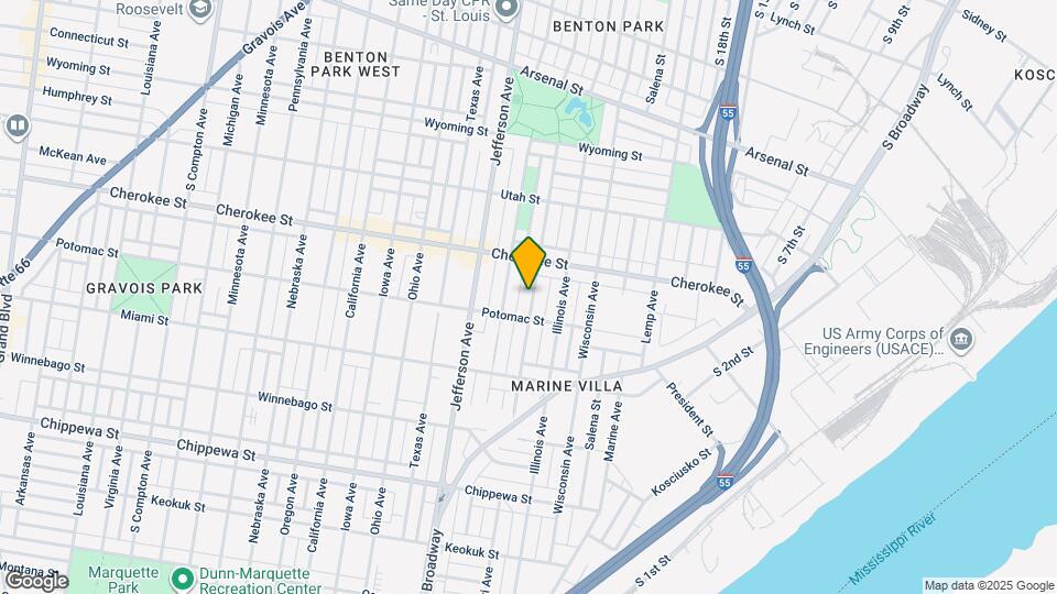 3439 Missouri Ave, Unit 3439 A Map and Location Details
