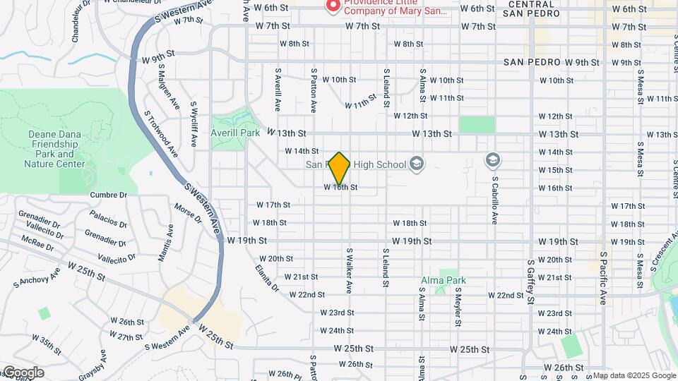 1229-1229 W 16th St Map and Location Details