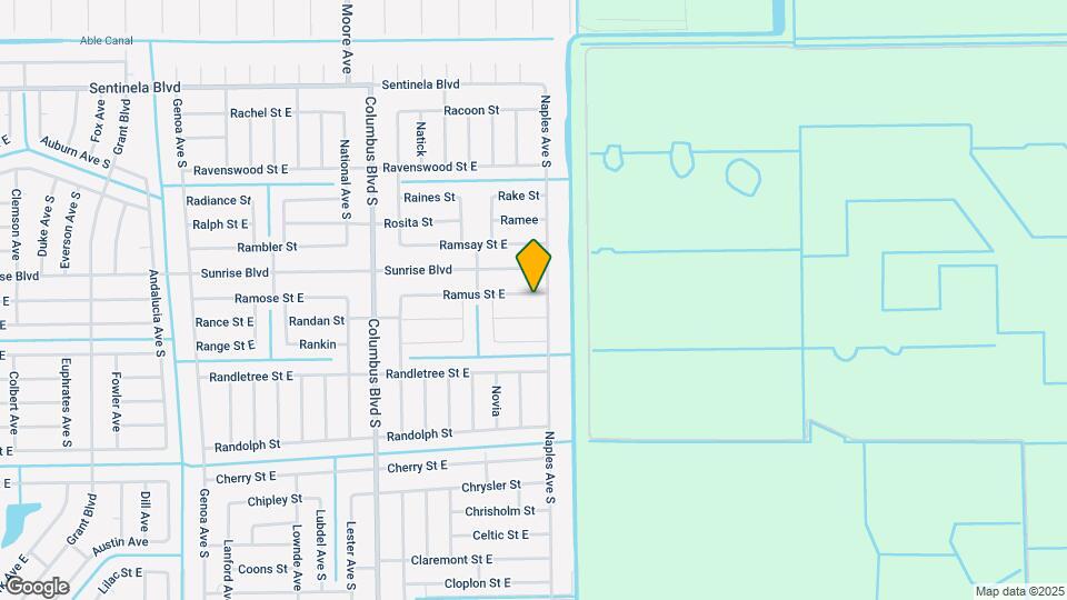 1246 Ramsay St E Mapa y Detalles de la Ubicación