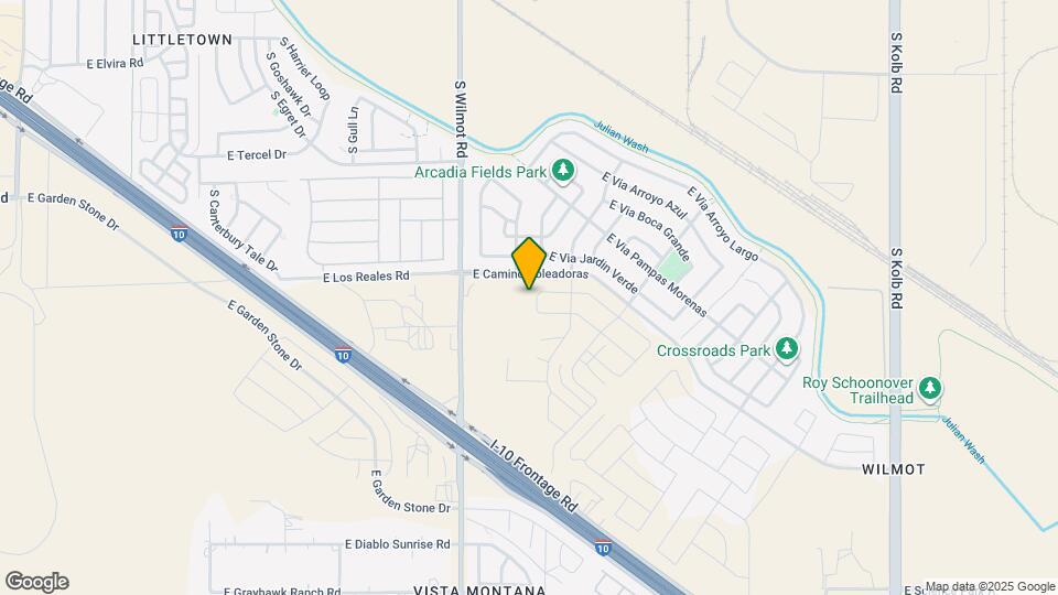 7332 S Avenida Obelo Map and Location Details