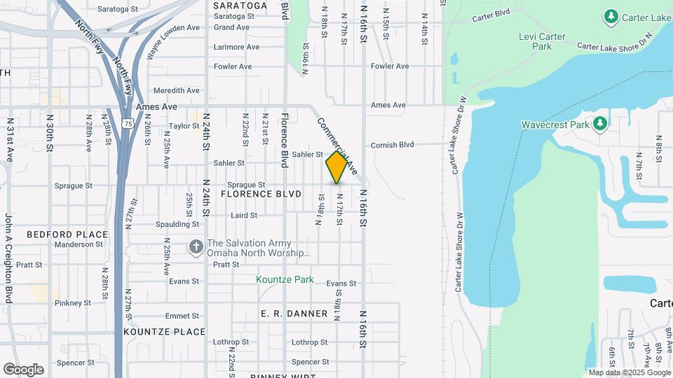 3918 N 17th St Map and Location Details