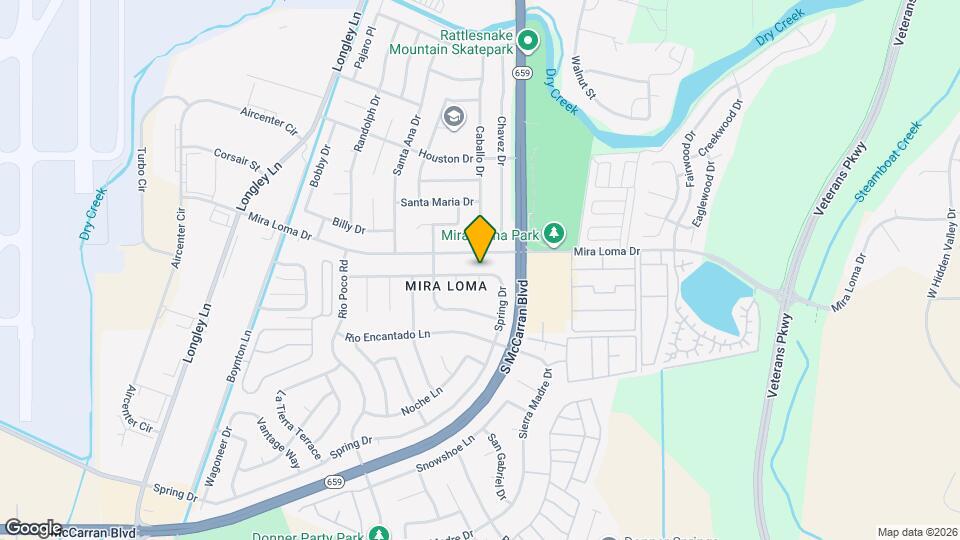 4405 Primavera Ave Map and Location Details