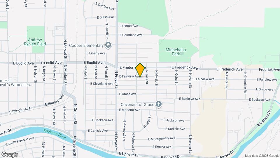 3808 E Fairview Ave Map and Location Details