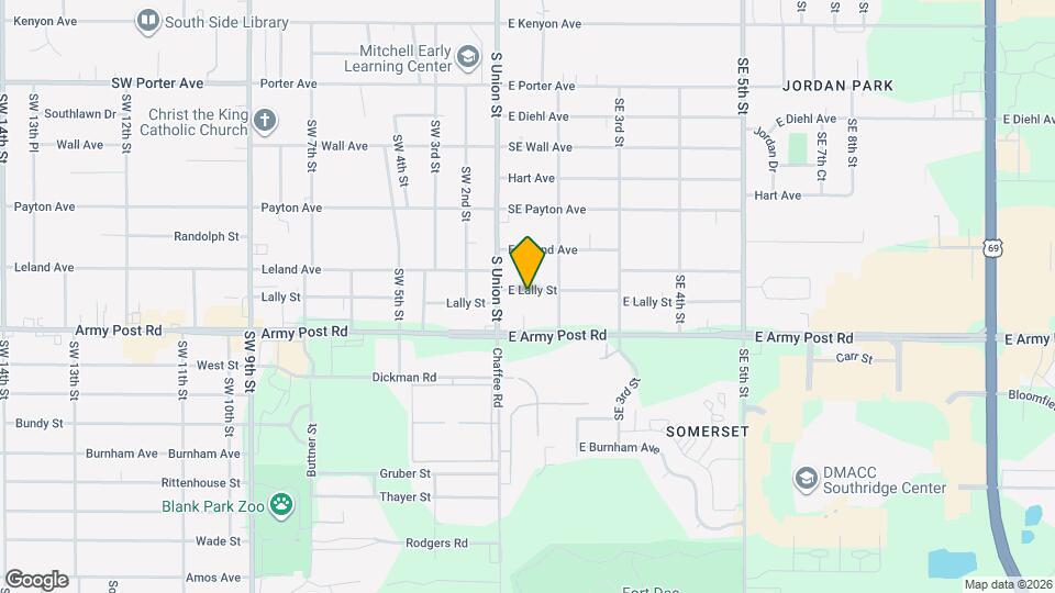 23 E Lally St Map and Location Details