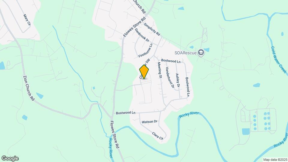 1077 River Haven Ave SW Map and Location Details