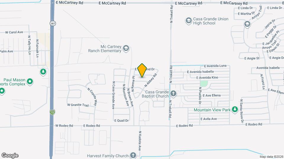 724 E Ruby Dr Map and Location Details