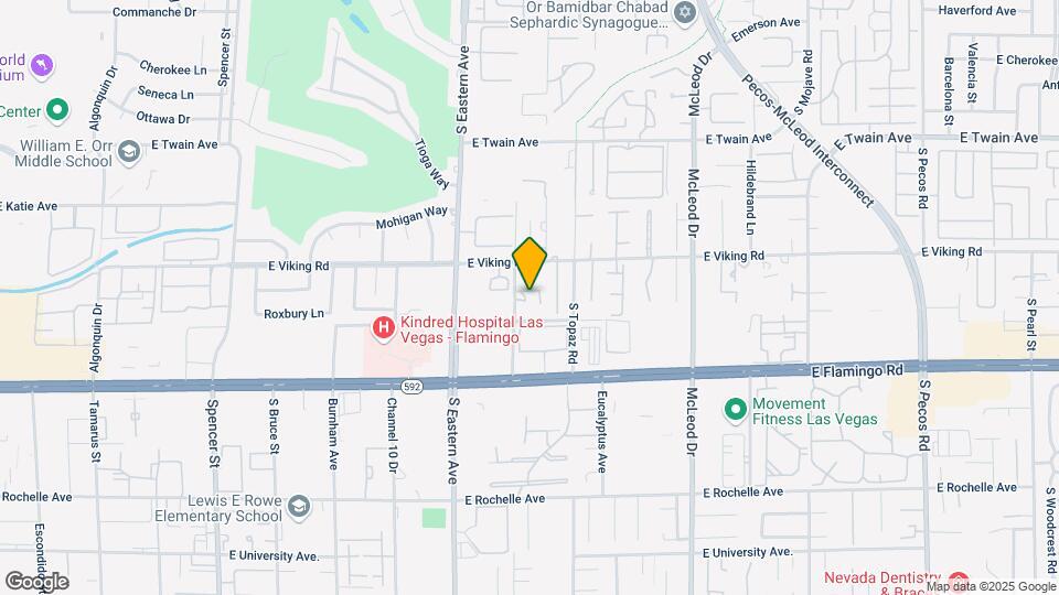 3962 Euclid St Map and Location Details