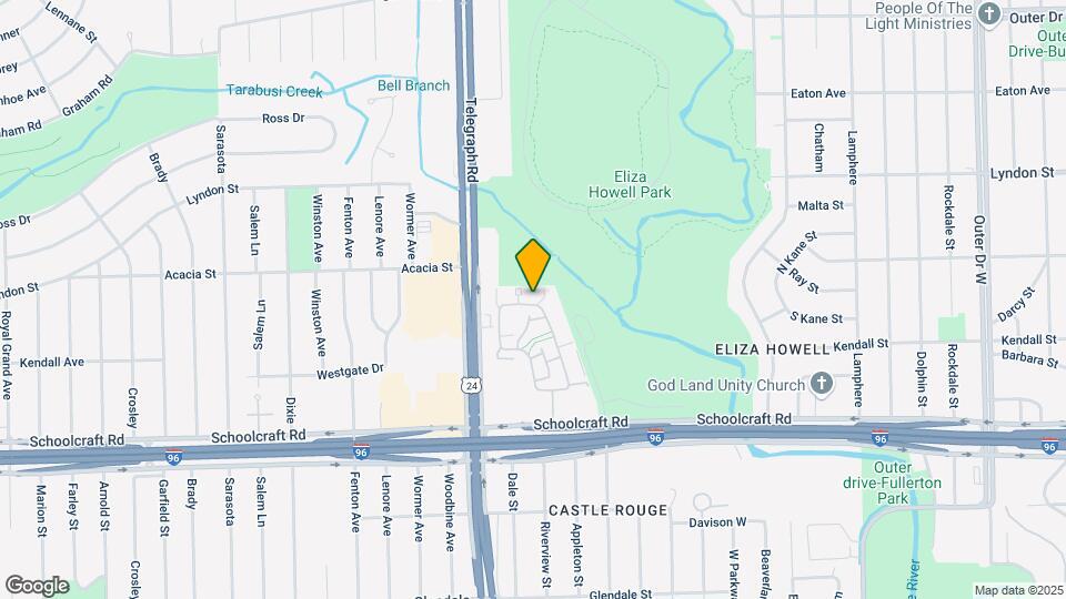 14248 Riverview St Map and Location Details