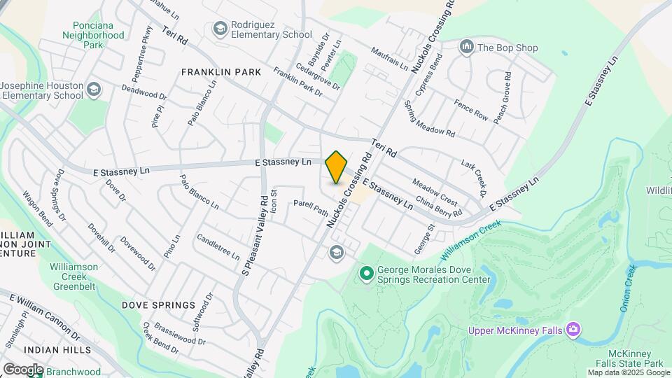 5400 Agua Caliente Cove Map and Location Details