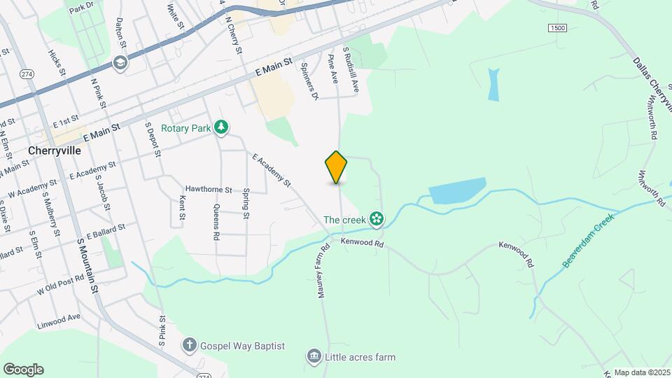 334 Pine Ave Map and Location Details