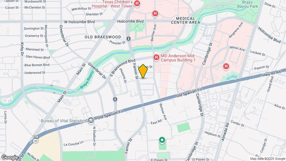 2022 Holcombe Blvd Map and Location Details