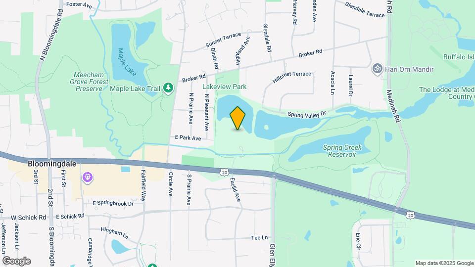 125 Lakeview Dr Map and Location Details