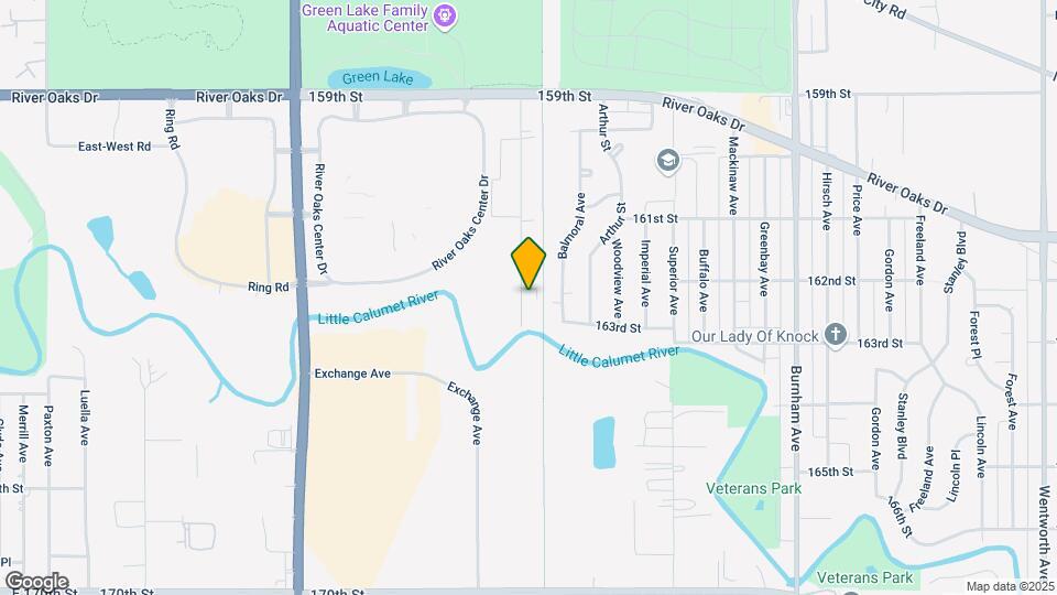 1369-1371 River Dr Map and Location Details