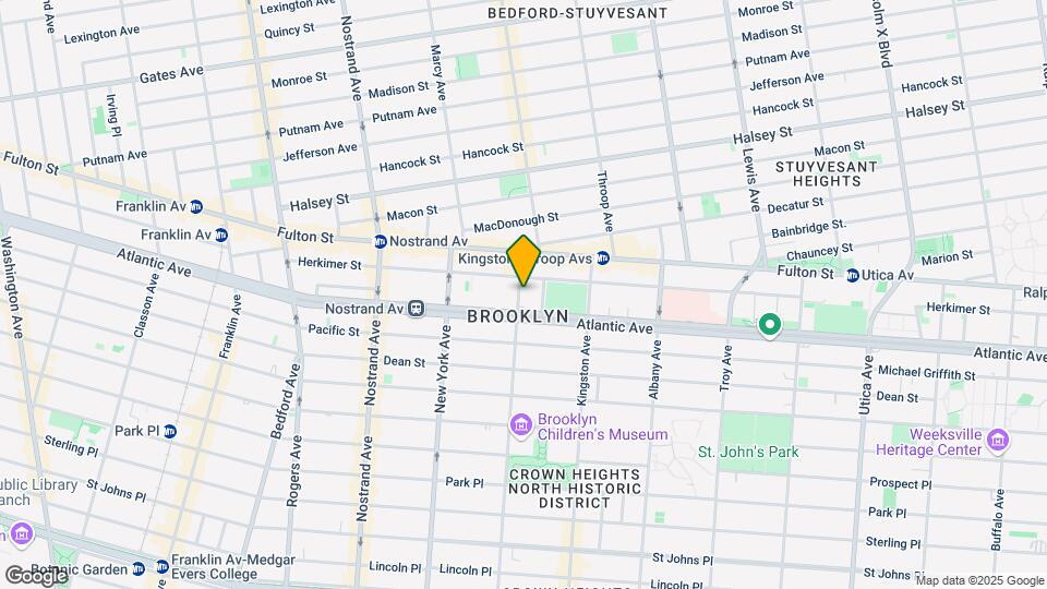 31 Brooklyn Avenue Map and Location Details