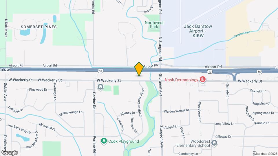 3516 W Wackerly St Map and Location Details