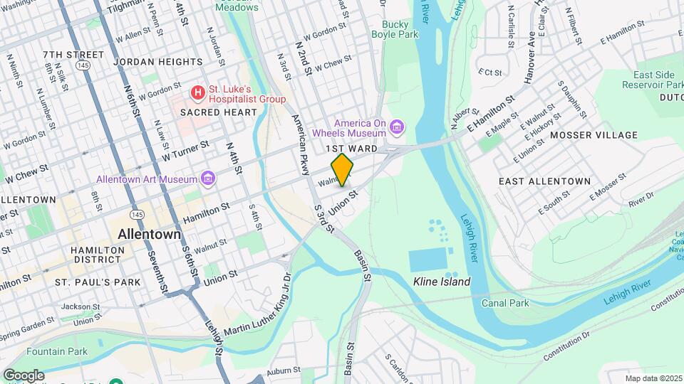 107 Hamilton St Map and Location Details