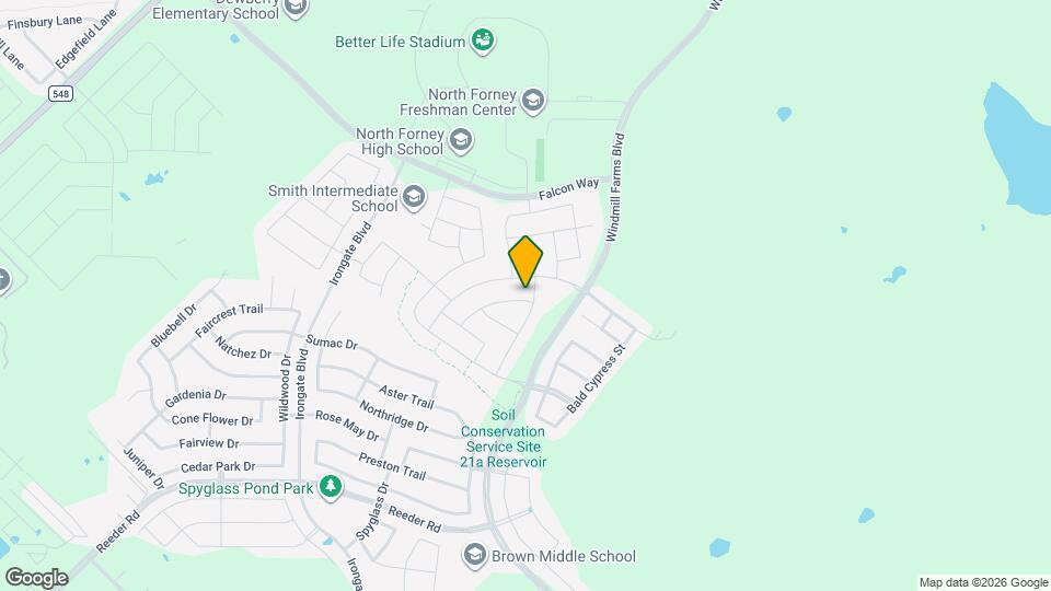 3133 Angus Dr Map and Location Details