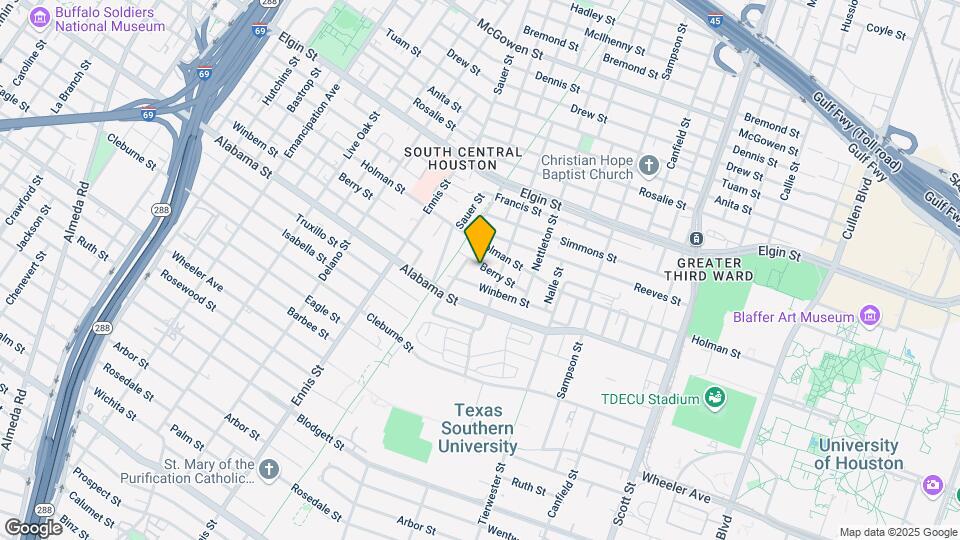3230 Berry St Mapa y Detalles de la Ubicación