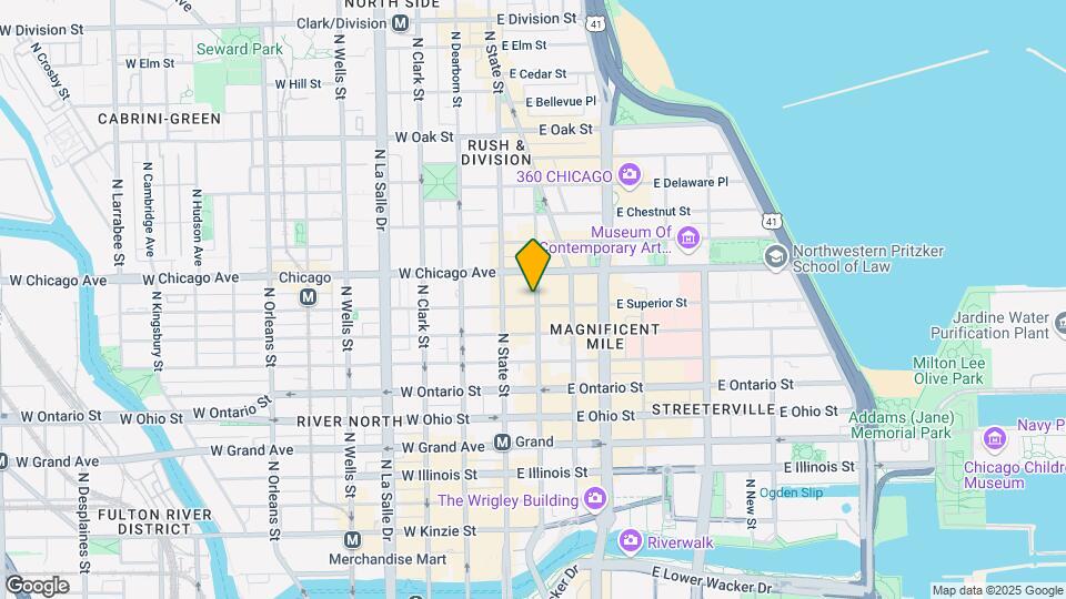 740 N Wabash Ave-Unit -N. Map and Location Details