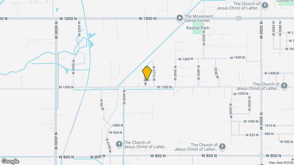 1340 N 3850 W Mapa y Detalles de la Ubicación