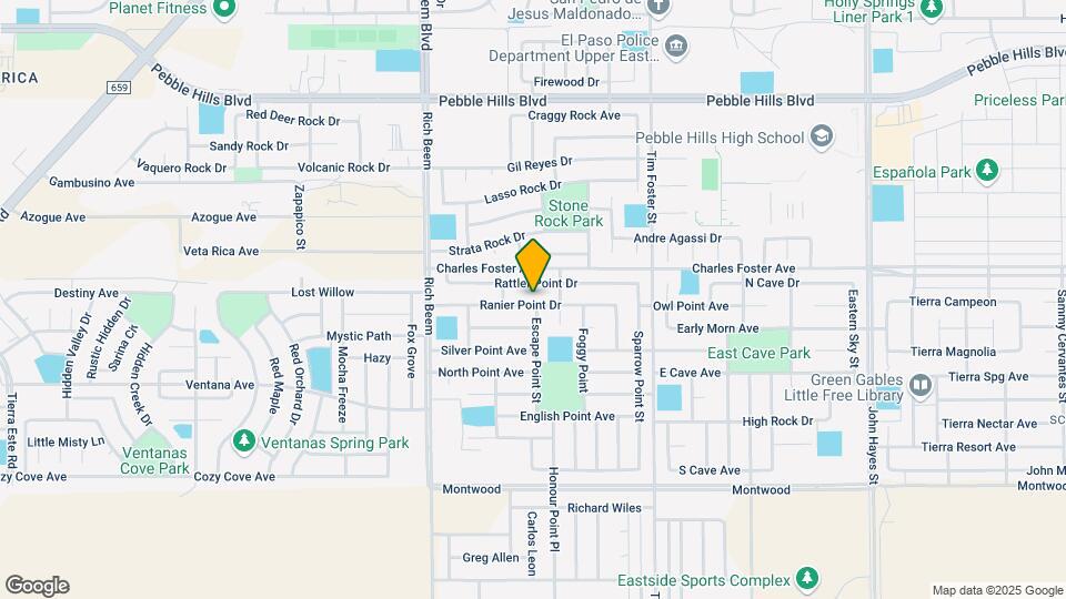 14233 Ranier Point Dr Map and Location Details