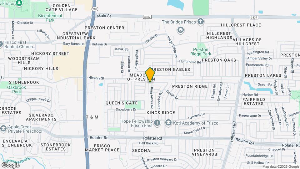 7961 King Arthur Rd Map and Location Details