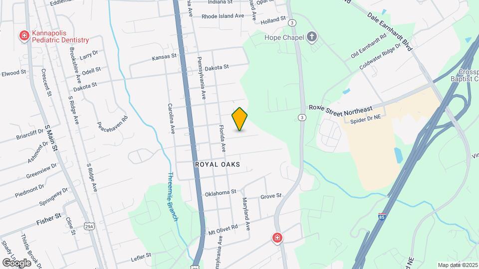 1007 Michigan St Map and Location Details