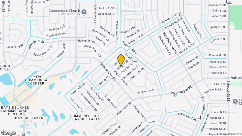 1126 Ruby St SE Map and Location Details