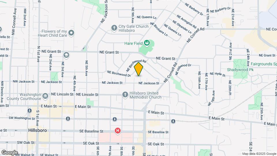 345 NE 9th Pl Map and Location Details