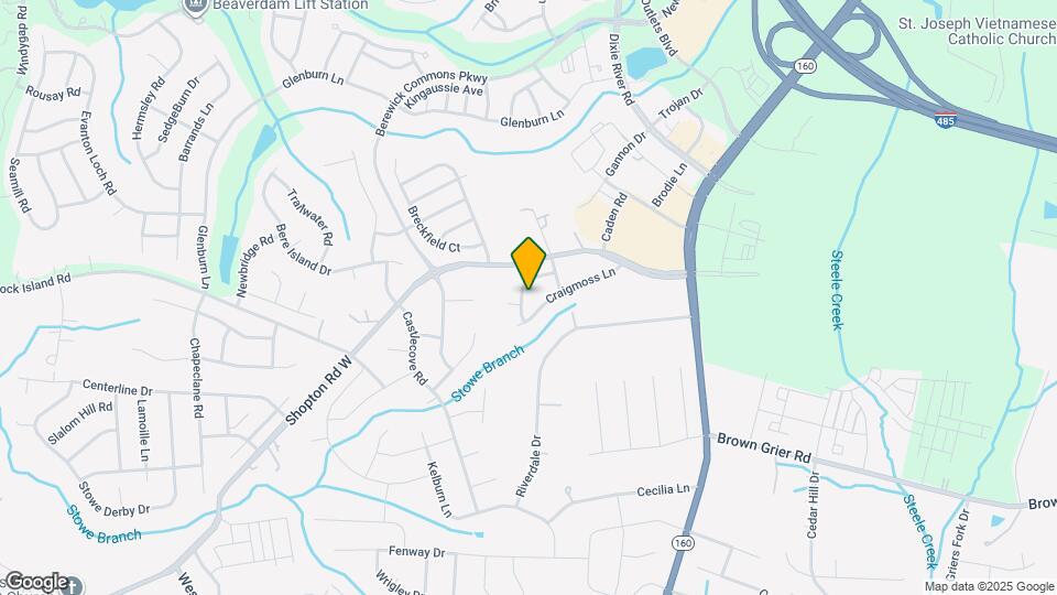 5536 Tipperlinn Way Map and Location Details