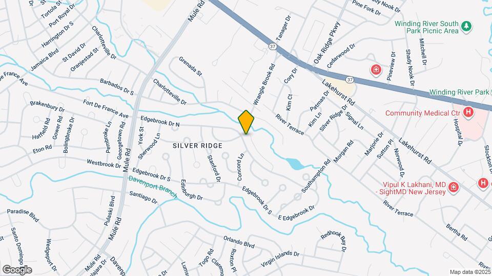 927 Edgebrook Dr N Map and Location Details