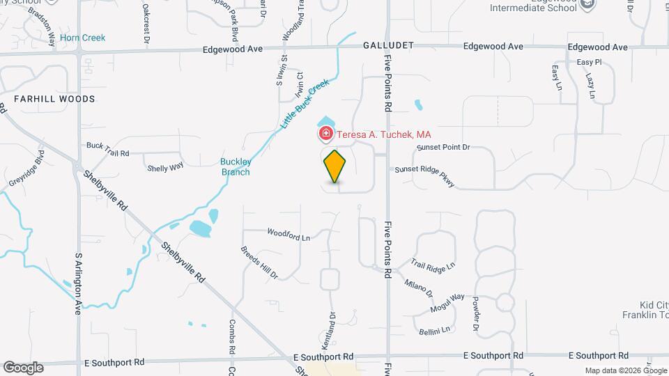 6432 Nightshade Dr Map and Location Details