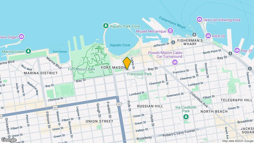 960 Bay St Map and Location Details