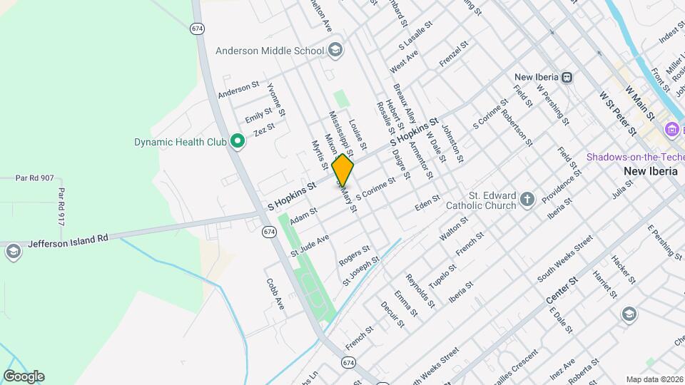 1500 Adam St Map and Location Details