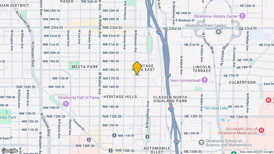 137 NW 17th St Map and Location Details