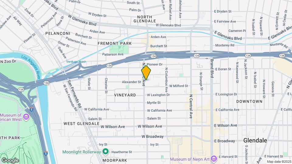 512-514 N Pacific Ave Map and Location Details