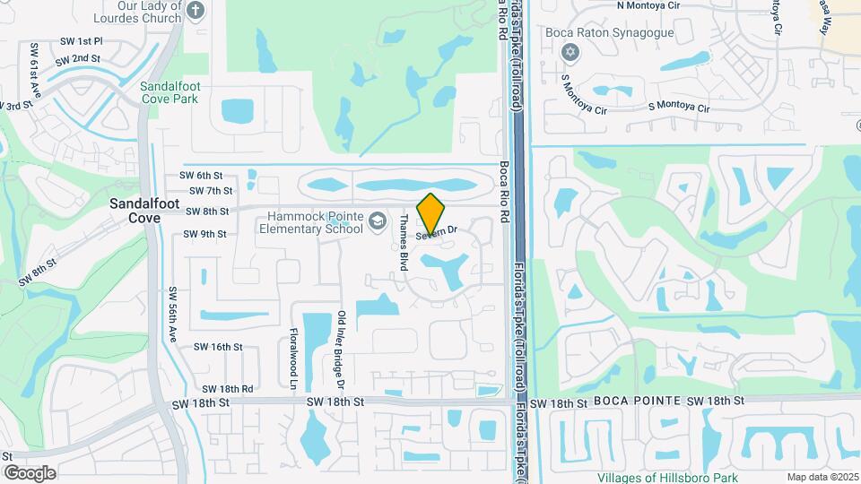 8254 Severn Dr Map and Location Details