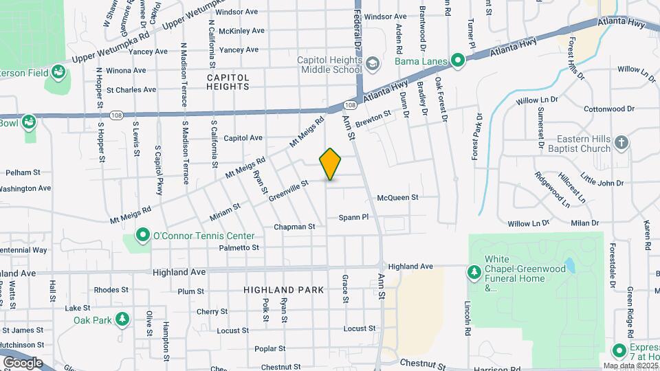 315 S Panama St Map and Location Details