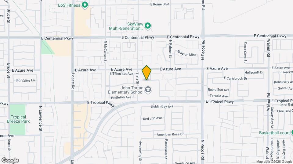 3029 Hartley Cove Ave Map and Location Details