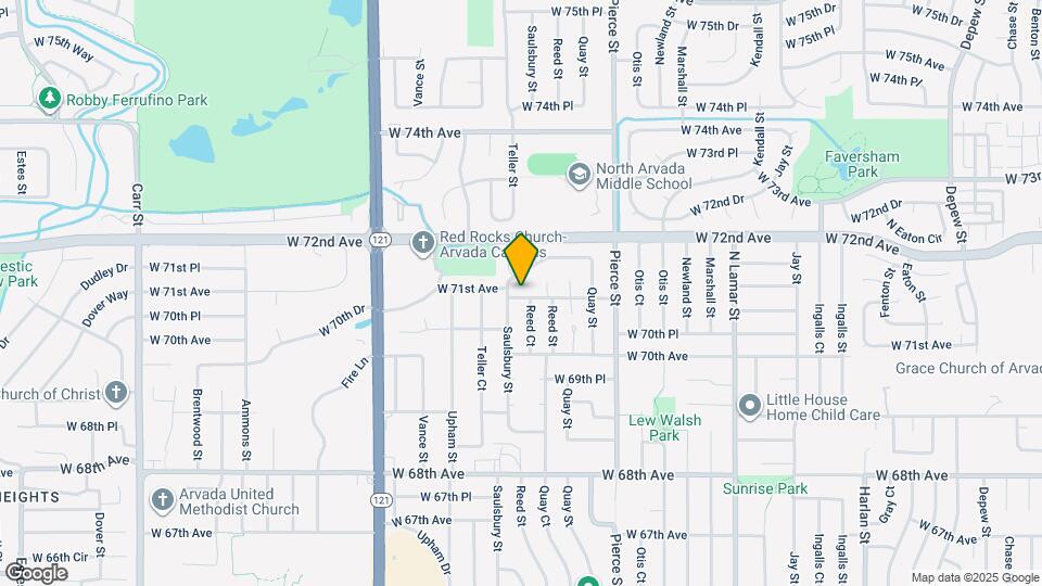 7085 W 71st Ave Map and Location Details