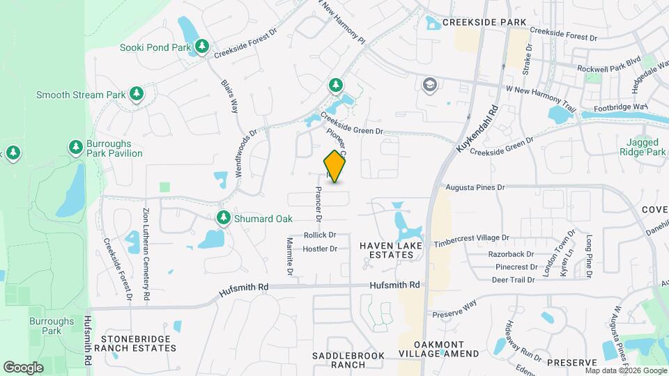 8802 Adrienne Dr Map and Location Details