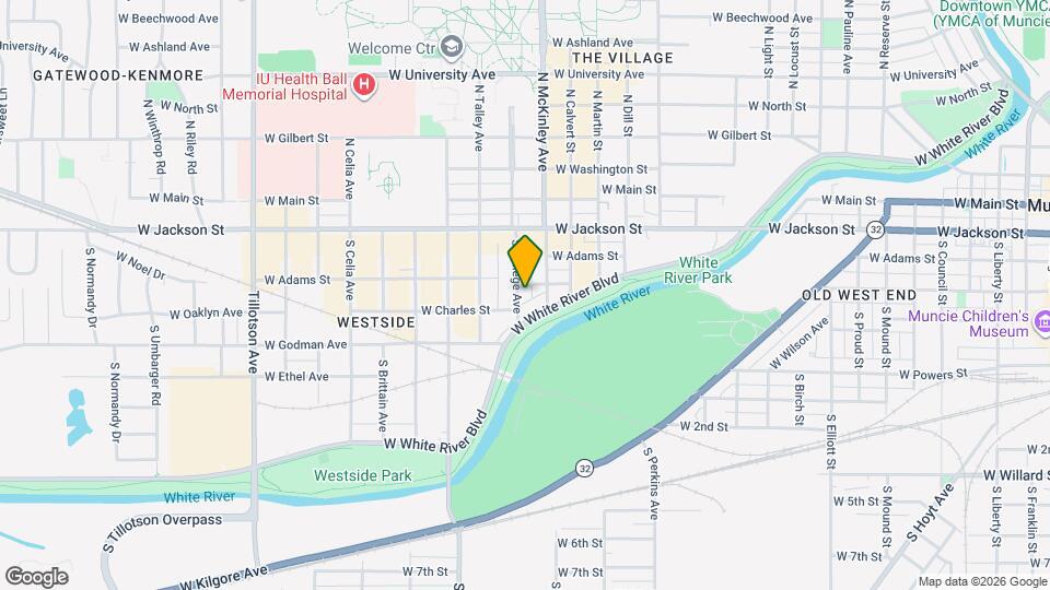 406 S College Ave Map and Location Details