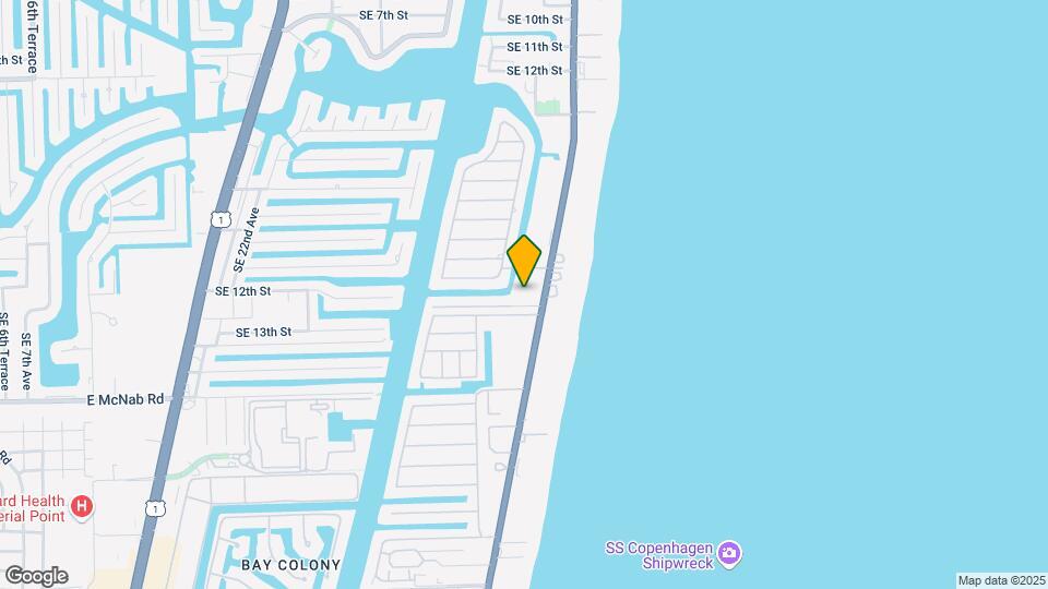 1421 S Ocean Blvd, Unit 305 Mapa y Detalles de la Ubicación