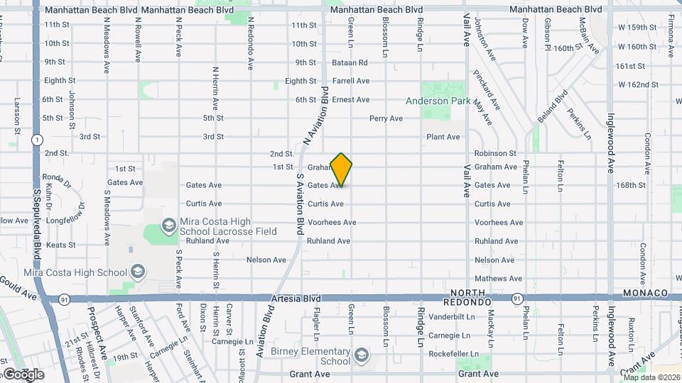 1928 Gates Ave Mapa y Detalles de la Ubicación