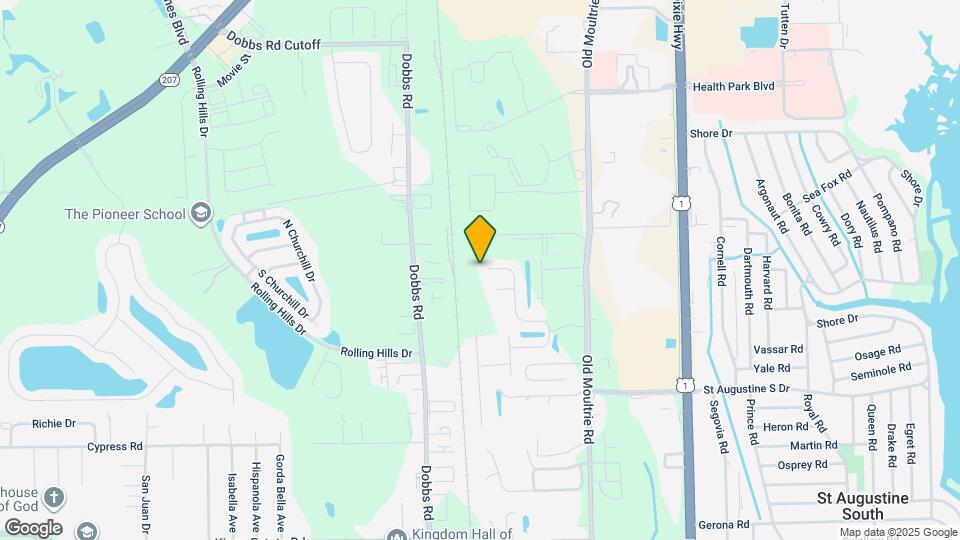 304 N Hidden Tree Dr Map and Location Details