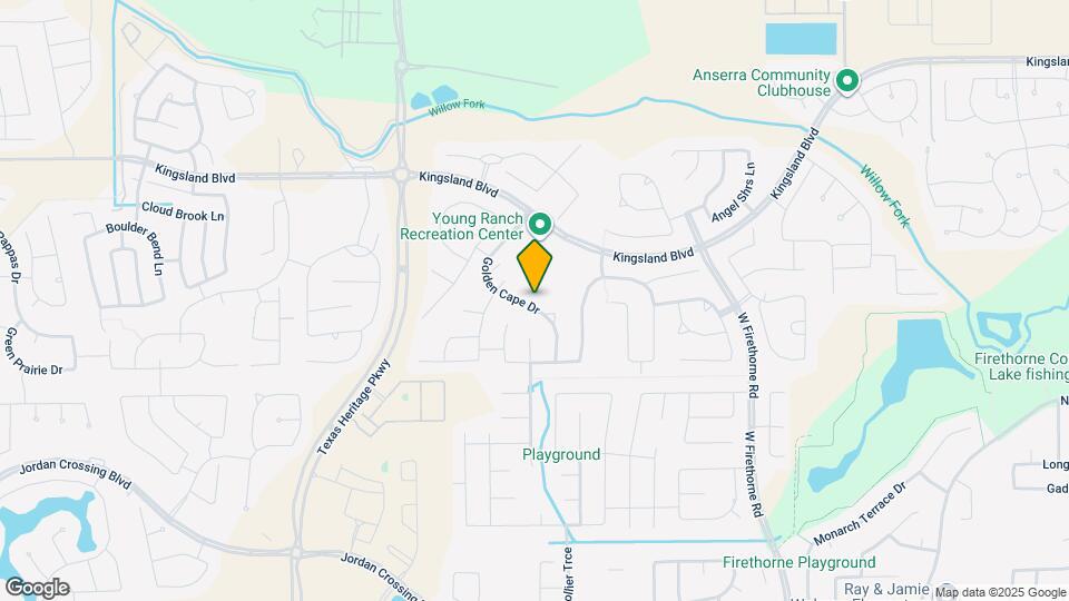 1831 Golden Cape Dr Map and Location Details