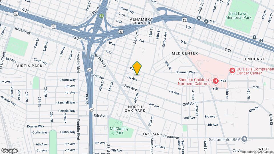 3519 1st Ave Map and Location Details