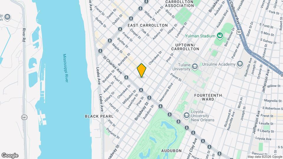7427 Hampson St Mapa y Detalles de la Ubicación