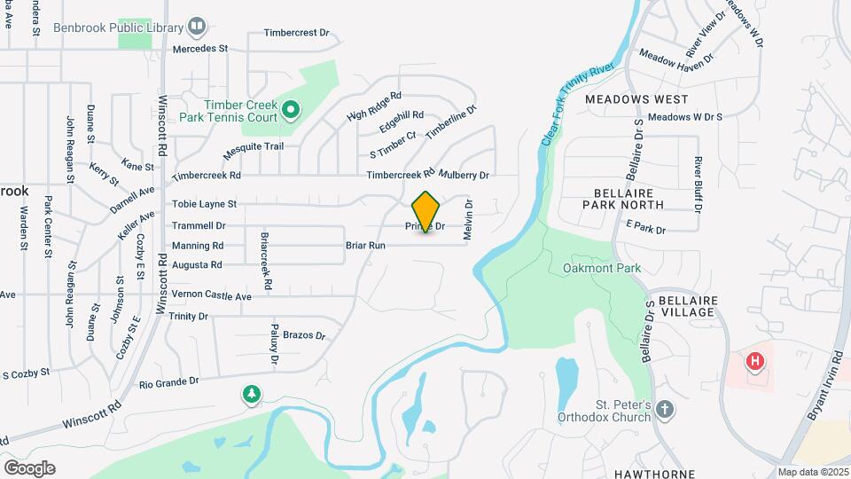 1801 Briar Run Map and Location Details