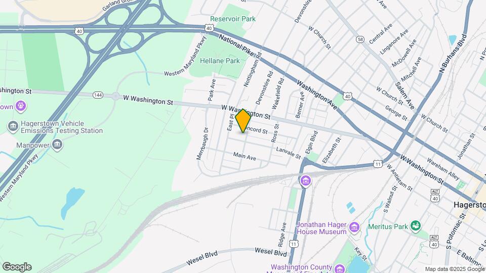 125 Buena Vista Ave Map and Location Details